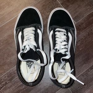 Black old school vans